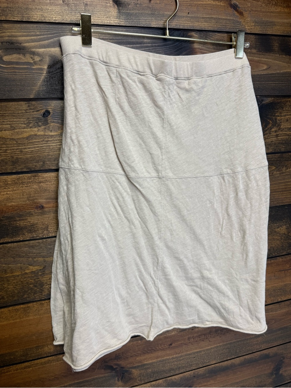 Women’s Skin workdwide size 4 Cream Pull-On Skirt High Waist 100% cotton lounge